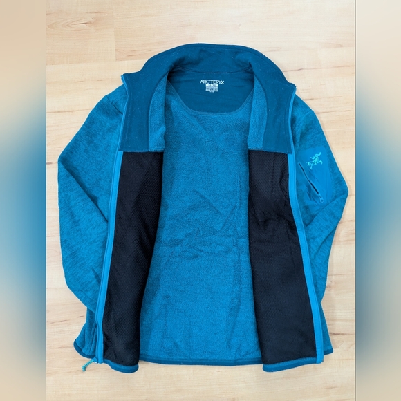 XL Arc'teryx Women's Blue Full-Zip Jacket - Picture 8 of 15